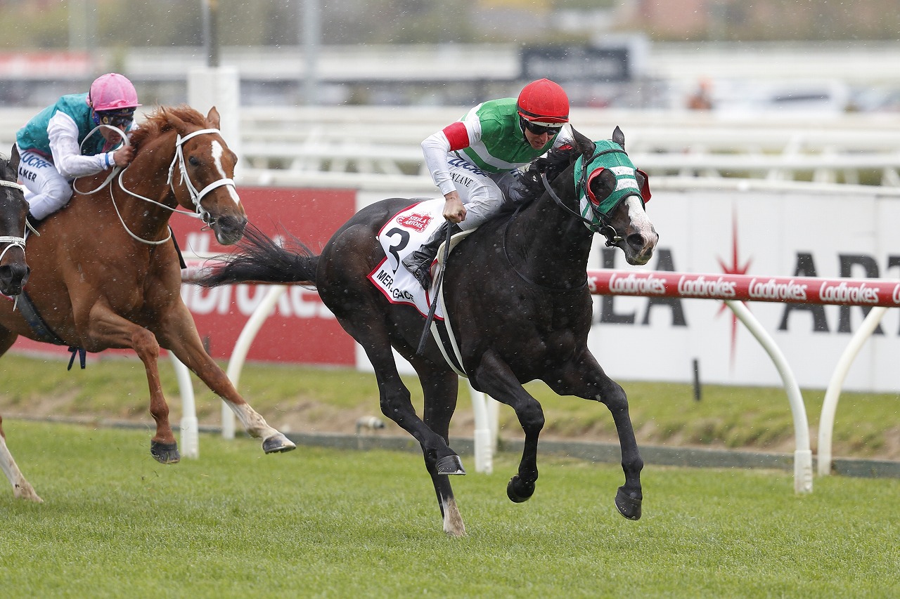 日本調教馬として2頭目の優勝を飾ったメールドグラース