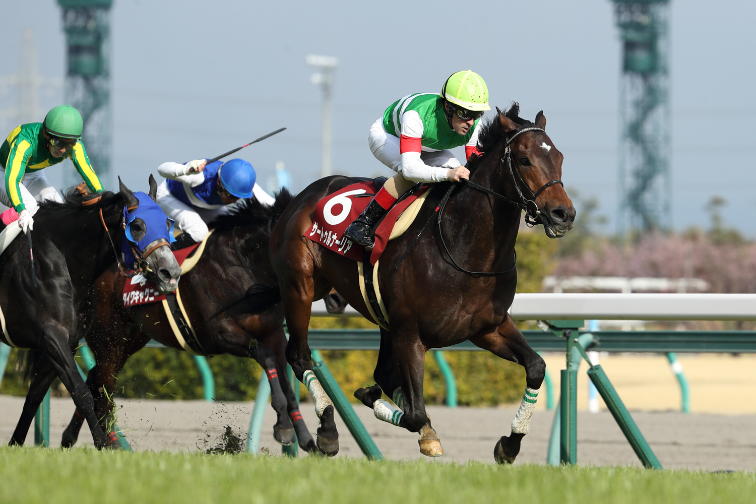 昨年の最優秀３歳牡馬に選出されたサートゥルナーリアが底力の違いを見せつけた