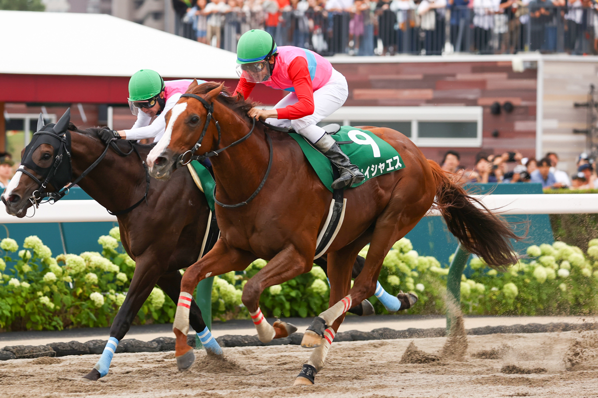 1番人気のGⅠ馬ドゥラエレーデを、ゴール直前クビ差差し切ったペイシャエス
