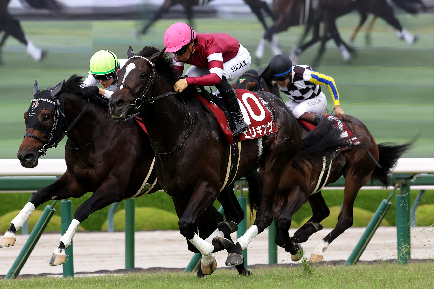 先行した日本ダービー３着馬ショウヘイを、ゴール直前クビ差差し切ったエリキング